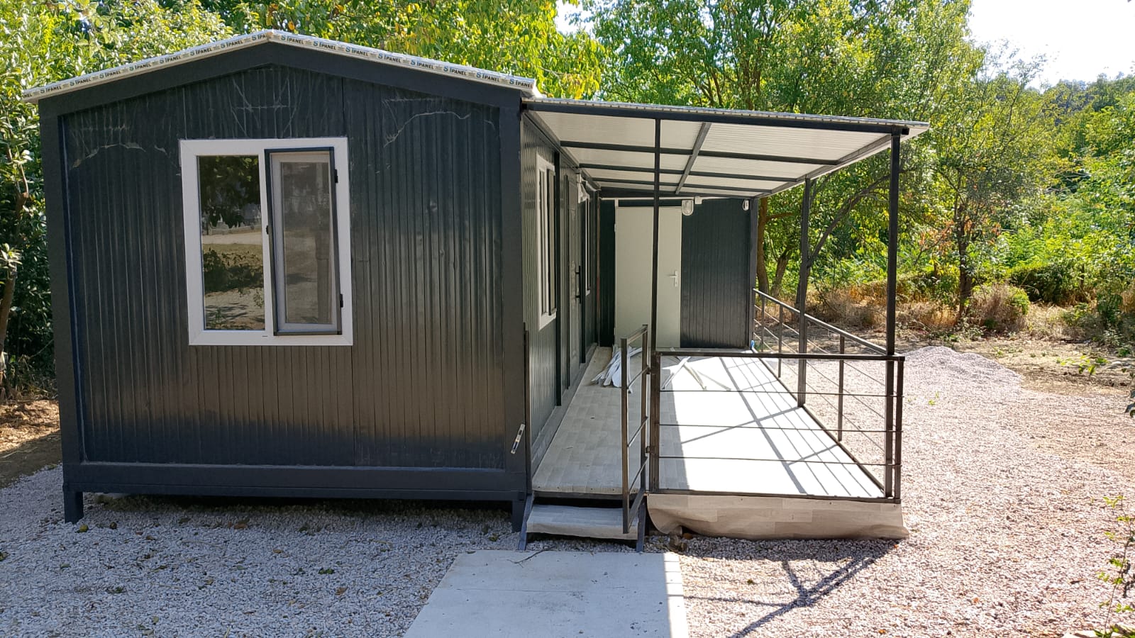 Tek katlı ev veranda