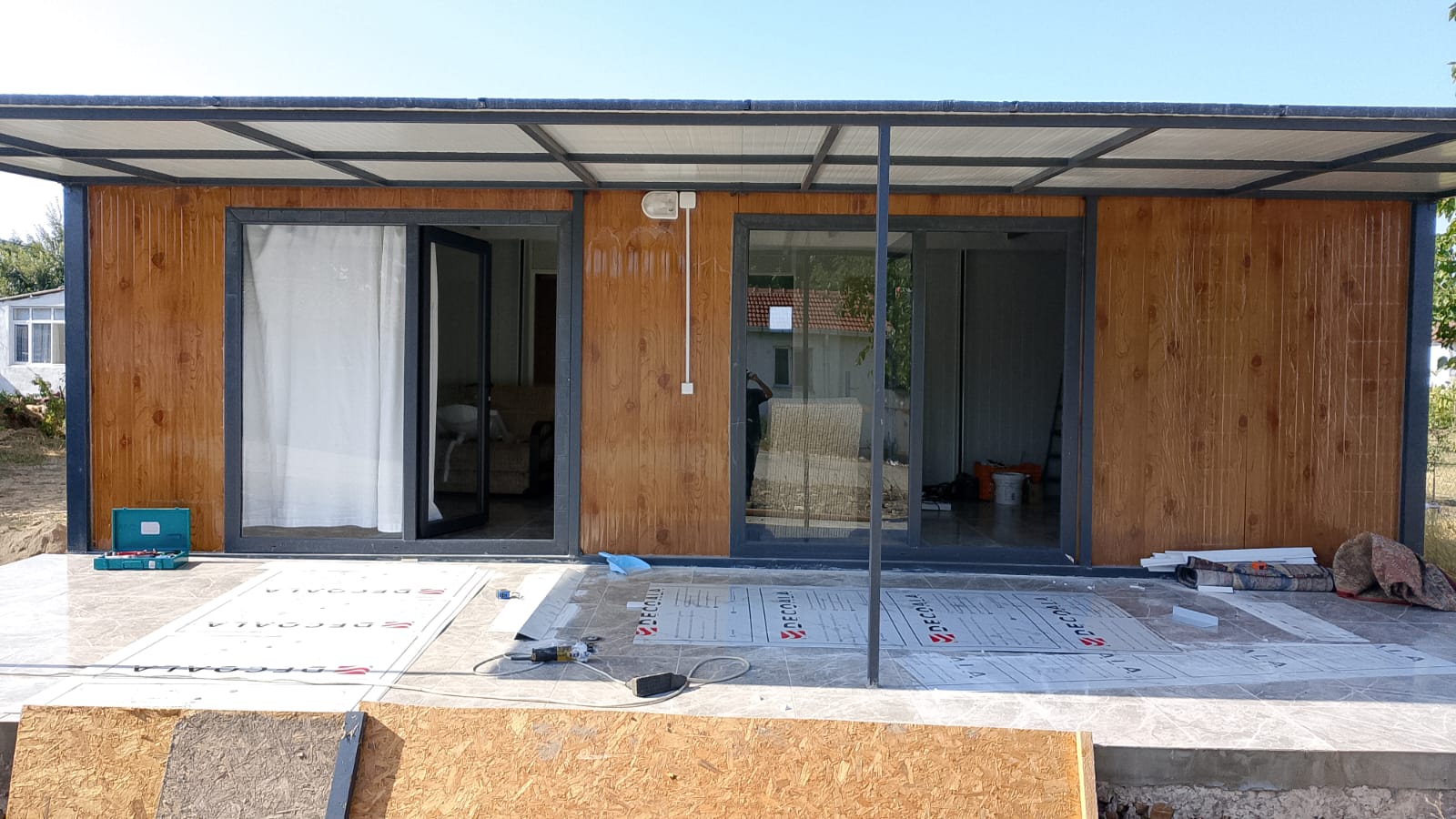 Prefabrik şantiye yapısı