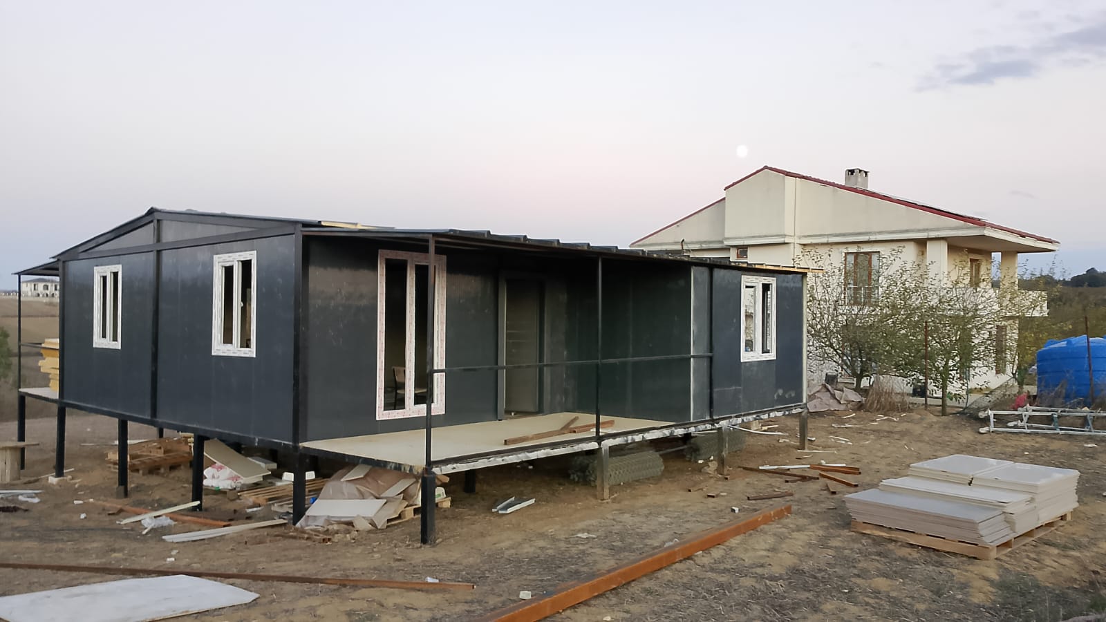 Prefabrik şantiye yapısı